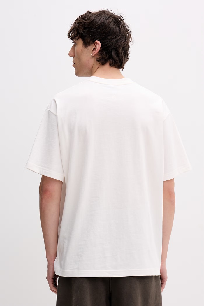 Oblečenie Vans tričko pánske bavlnené Premium LX SS Loose Fit VN000TBPC9F1 béžová