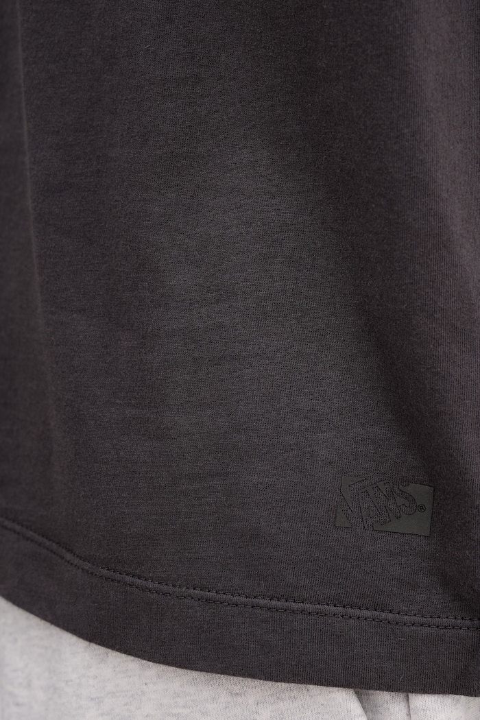 Vans basic tričko pánske bavlnené Premium LX Shrunken VN000TPBEMV1 sivá