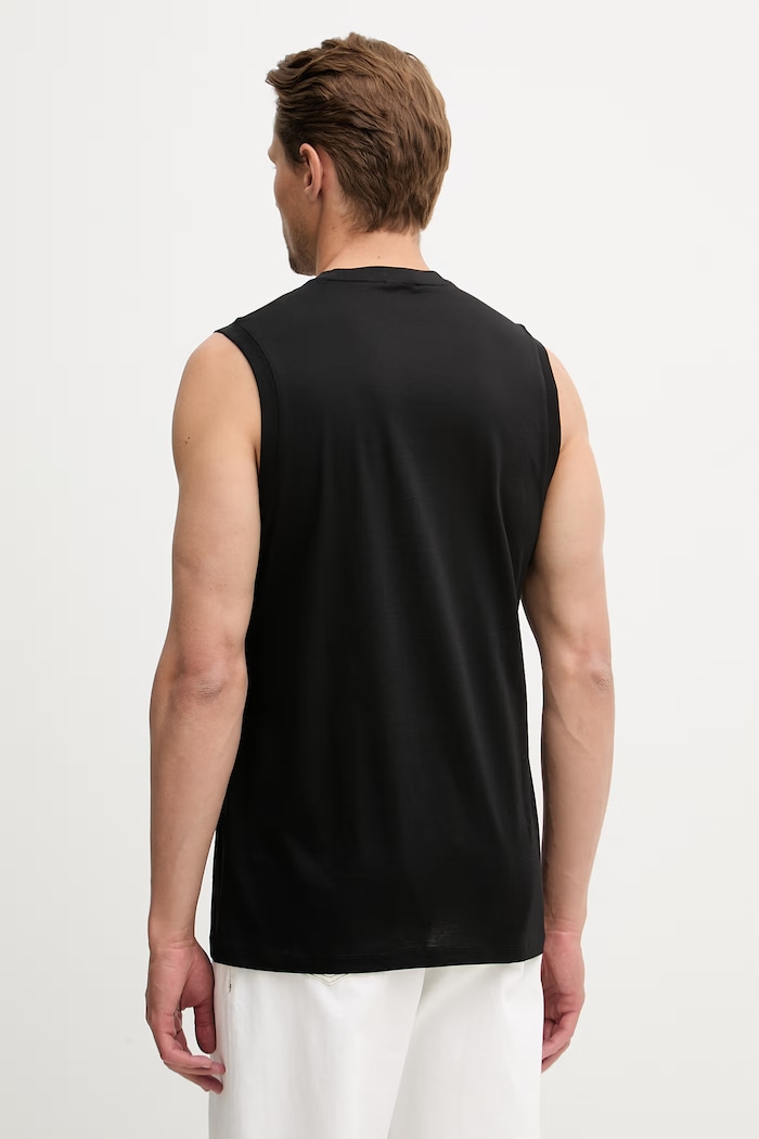 Îmbrăcăminte Armani Exchange Top bărbați bumbac XM002640.AF10364.NOS negru