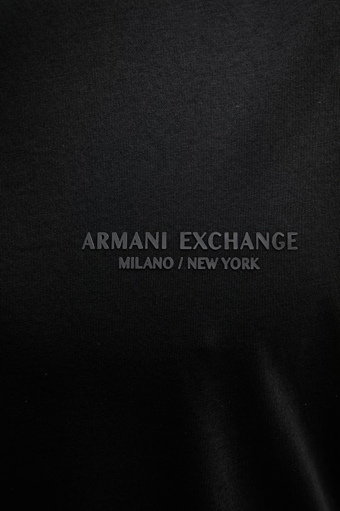 Armani Exchange Top bărbați bumbac XM002640.AF10364.NOS negru