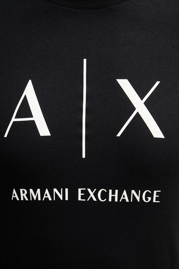Armani Exchange tričko pánske bavlnené XM002683.AF10356.NOS čierna