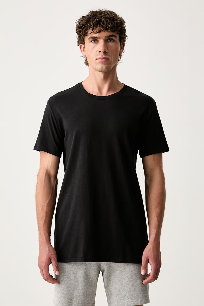 Palm Angels T-shirt basic męski 3-pack czarny PLA1UMWTS09TR