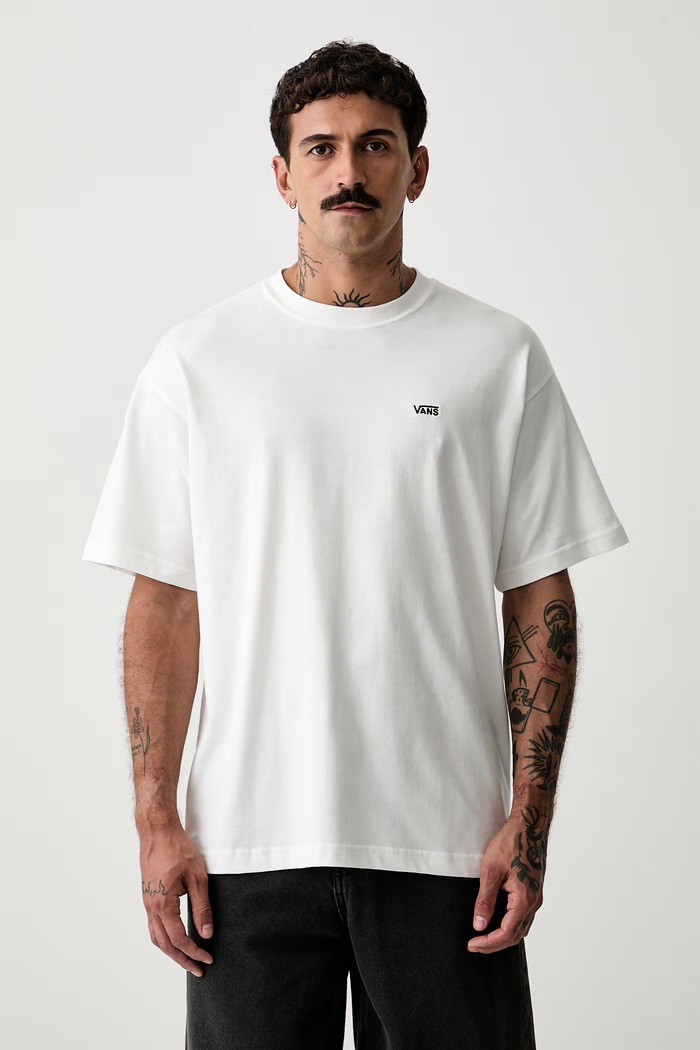 Vans tričko pánské bavlněné PREMIUM bílá VN0010FFWHT1