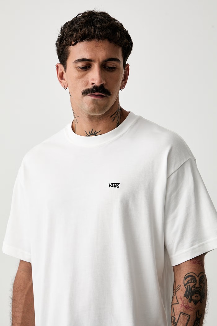 Vans tričko pánské bavlněné PREMIUM bílá VN0010FFWHT1
