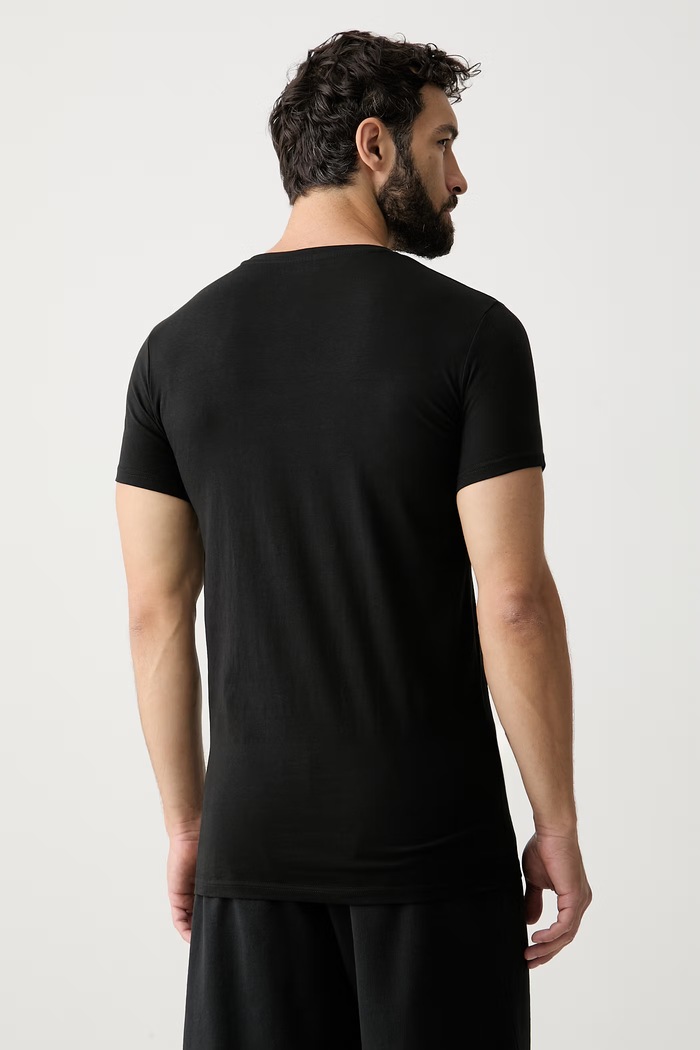 Palm Angels T-shirt męski z bawełną PLA1UMBTS01SI czarny AA00
