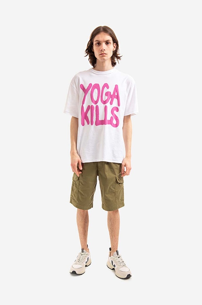 Aries cotton t-shirt white AR60006