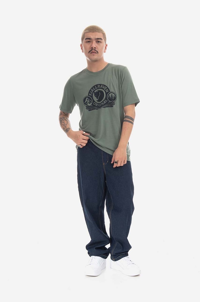Kratka majica Fjallraven F84117.614