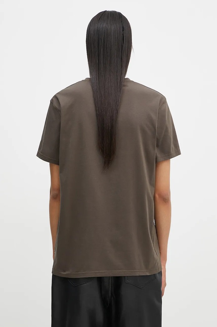 Odjeća Sportska majica kratkih rukava Fjallraven Fjallraven Logo F87310.633 zelena