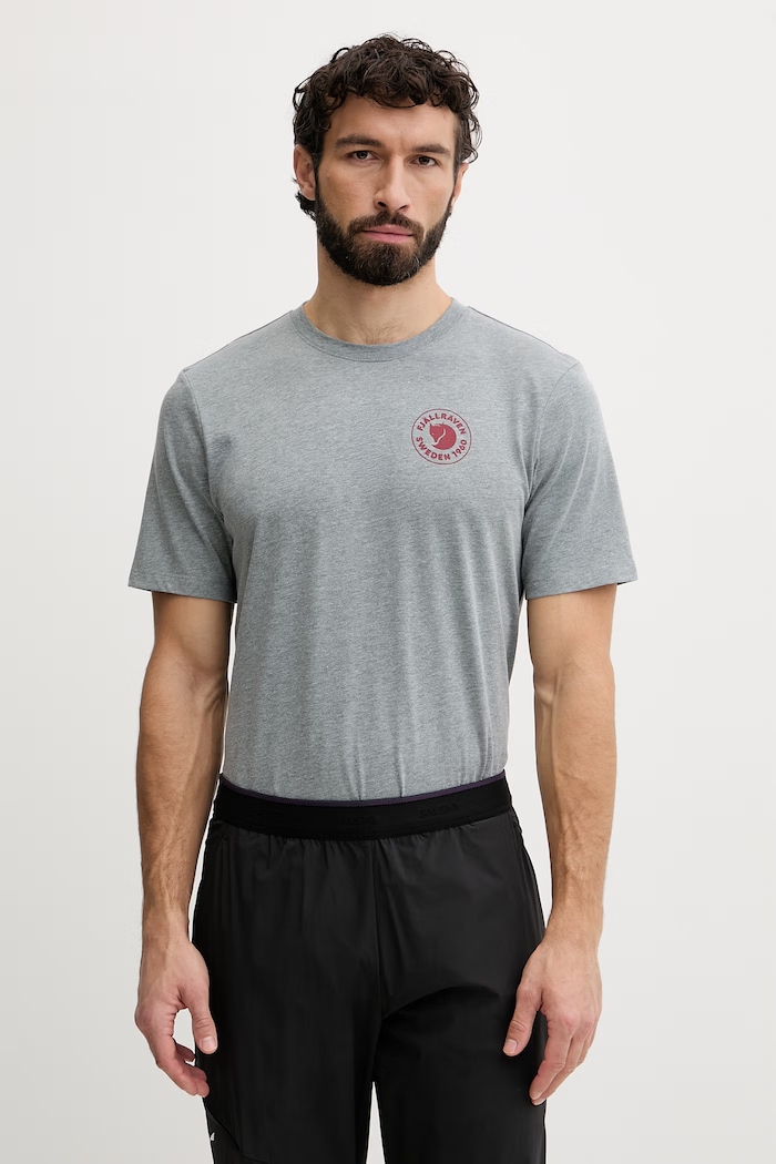 Fjallraven tricou F87313.051 gri SS26