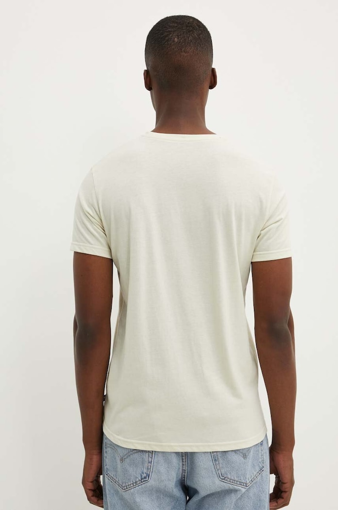 Odzież Fjallraven t-shirt 1960 Logo T-shirt F87313.113 beżowy
