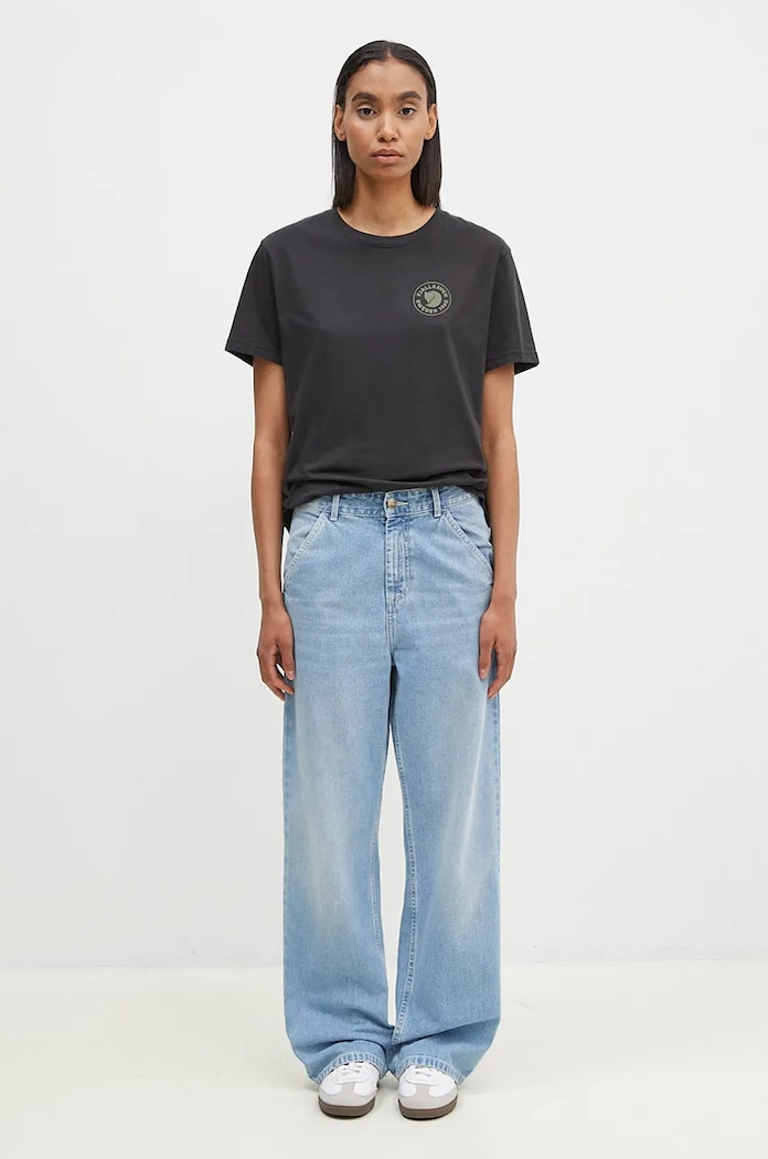 Fjallraven t-shirt 1960 Logo nero F87313.550
