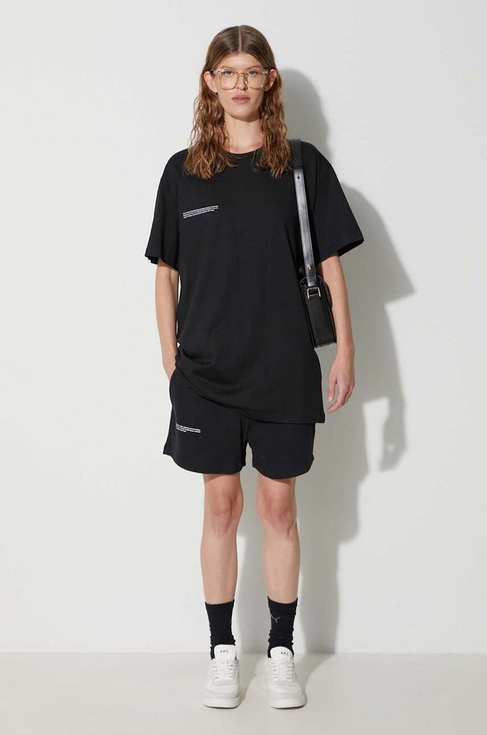 Pangaia t-shirt 10000288 czarny