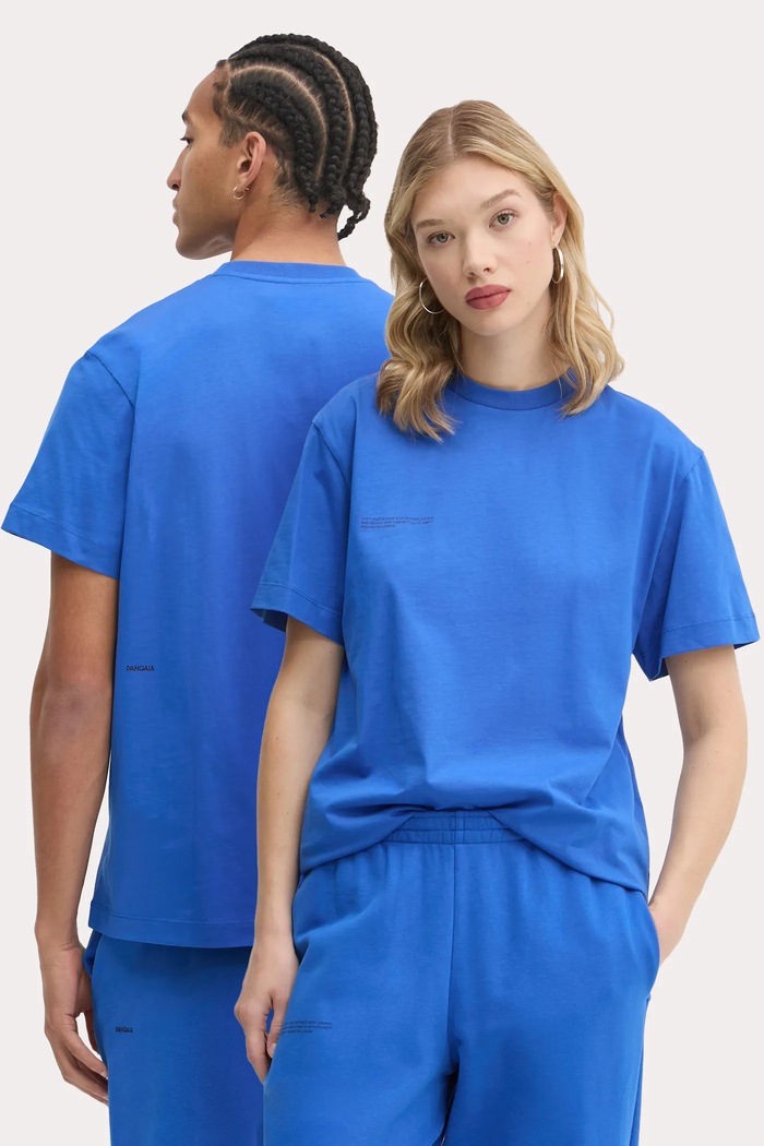 Pangaia tricou din bumbac 10000287 albastru AA00