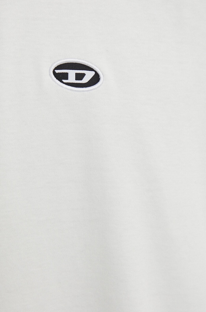 T-shirt bawełniany T-JUST-DOVAL-PJ MAGLIETTA Diesel beżowy A03819.0AIJU