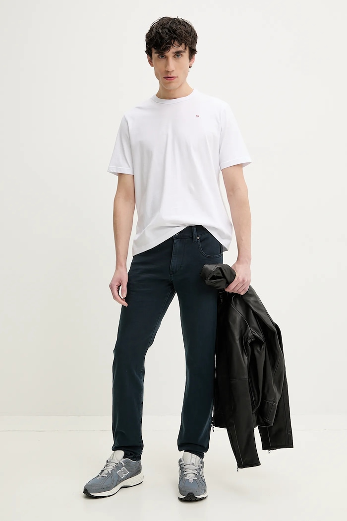 Oblečení Bavlněné tričko Diesel T-ADJUST-MICRODIV T-SHIRT A14931.0NIAX bílá