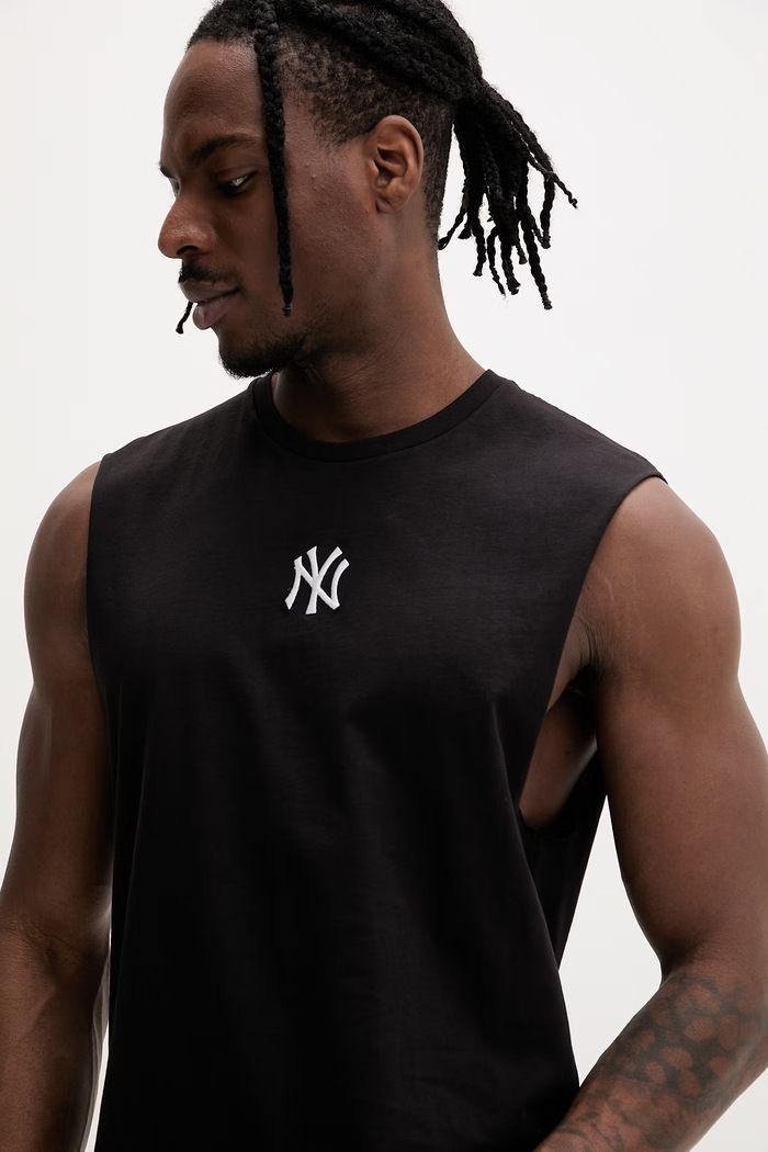 New Era top pentru bărbați, din bumbac NEW YORK YANKEES 60691043