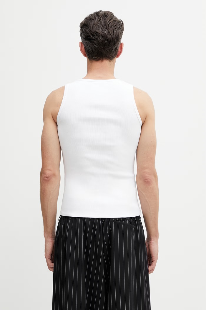 Clothing Martine Rose top with cotton 686JE08000F white