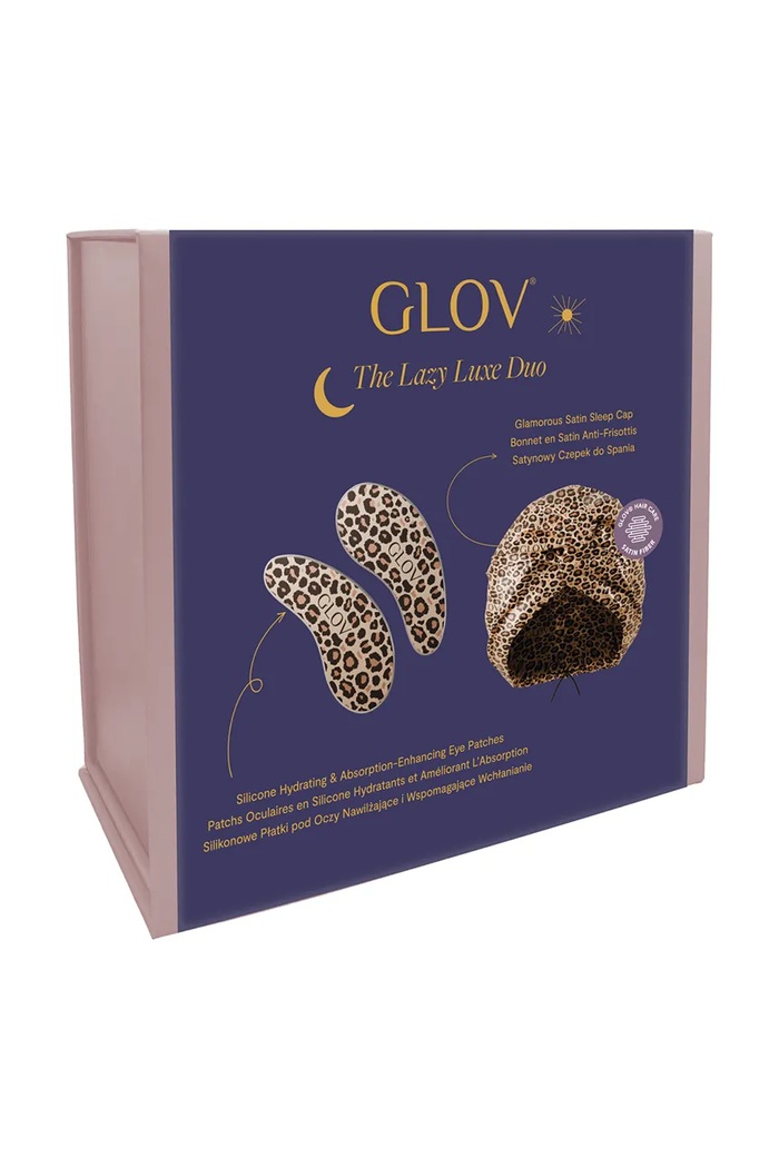 Sada: turban a náplasti pod oči GLOV The Lazy Luxe Duo 5907440749238 viacfarebná AA00