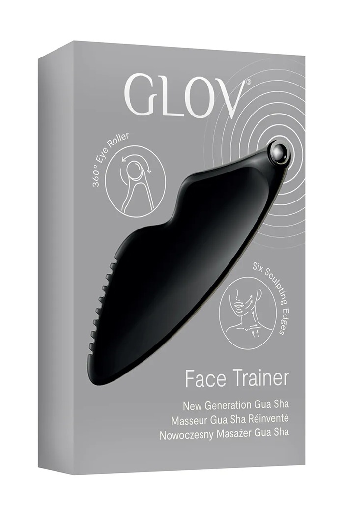 Gua sha GLOV Face Trainer čierna 5907440749146