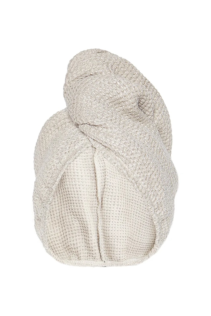 Vlasový turban GLOV Linen Hair Wrap béžová 5907440743403