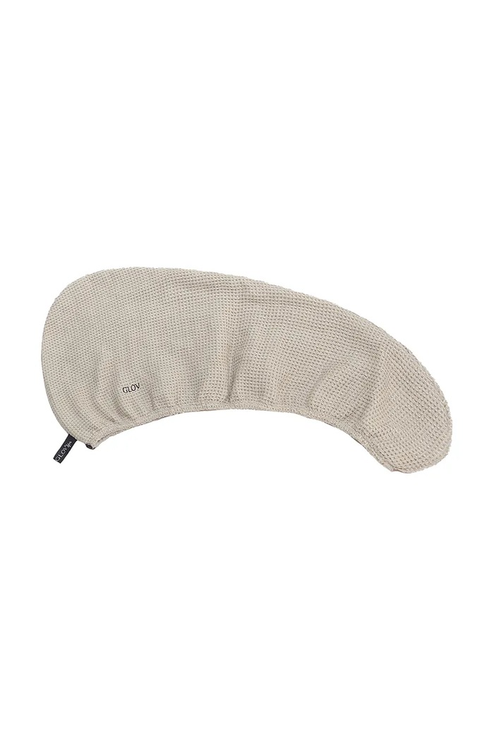 Vlasový turban GLOV Linen Hair Wrap 5907440743403 béžová AA00