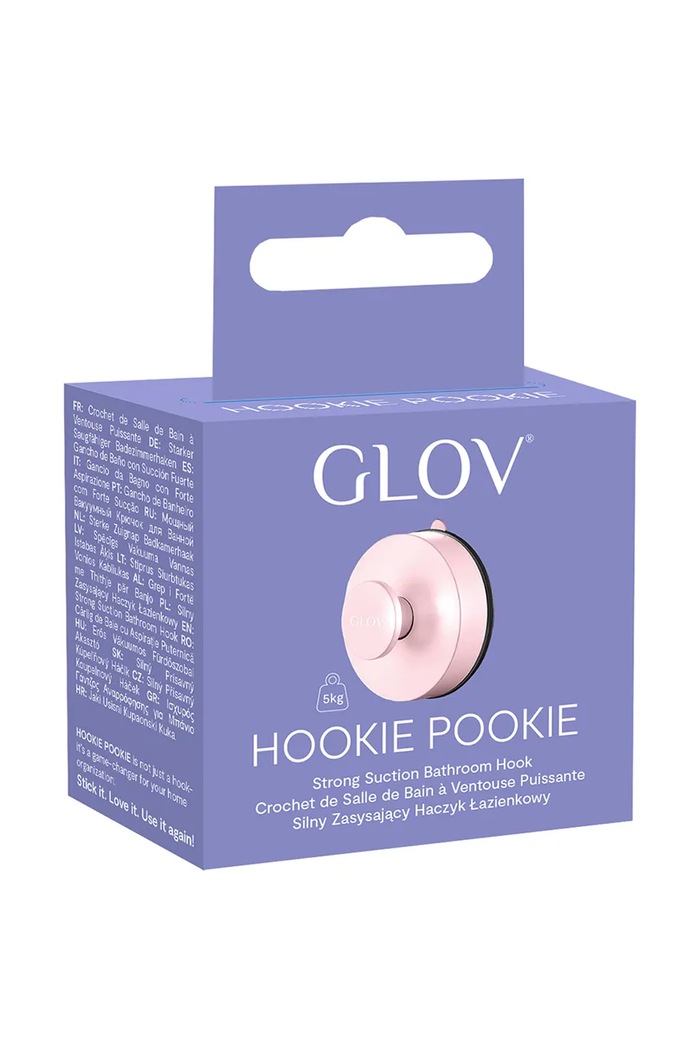 Kopalniški kavelj s priseskom GLOV Hookie Pookie 5907440748620 roza AA00