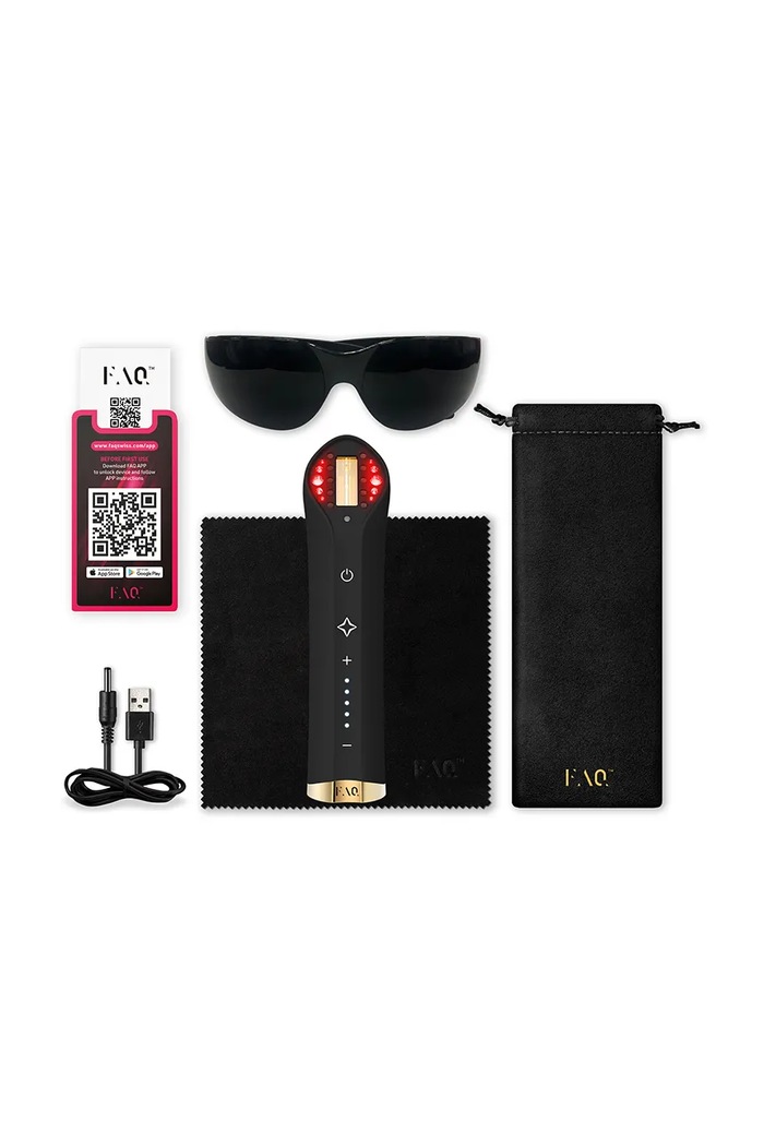 FOREO dispozitiv de terapie cu lumină roșie nir FAQ 502 F0549 negru AA00
