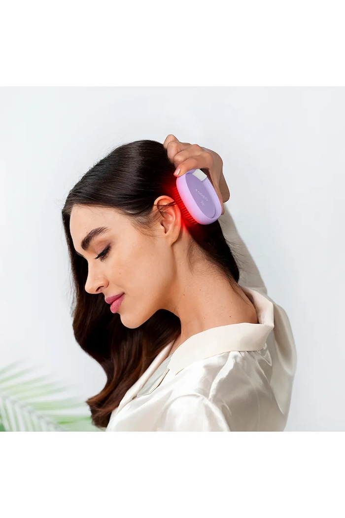 FOREO zaawansowana szczotka do włosów z oświetleniem led Flip Play Advanced F3263 fioletowy