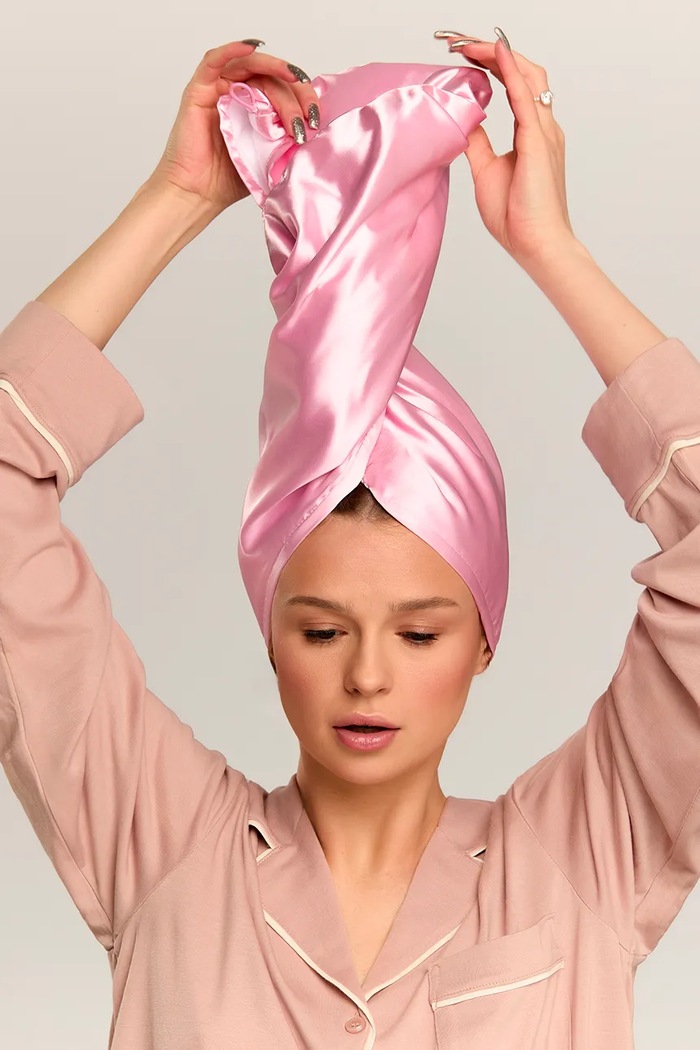Home SPA Glov turban na vlasy 10,3 x 17,6 x 3,2 cm 5907440746329 ružová