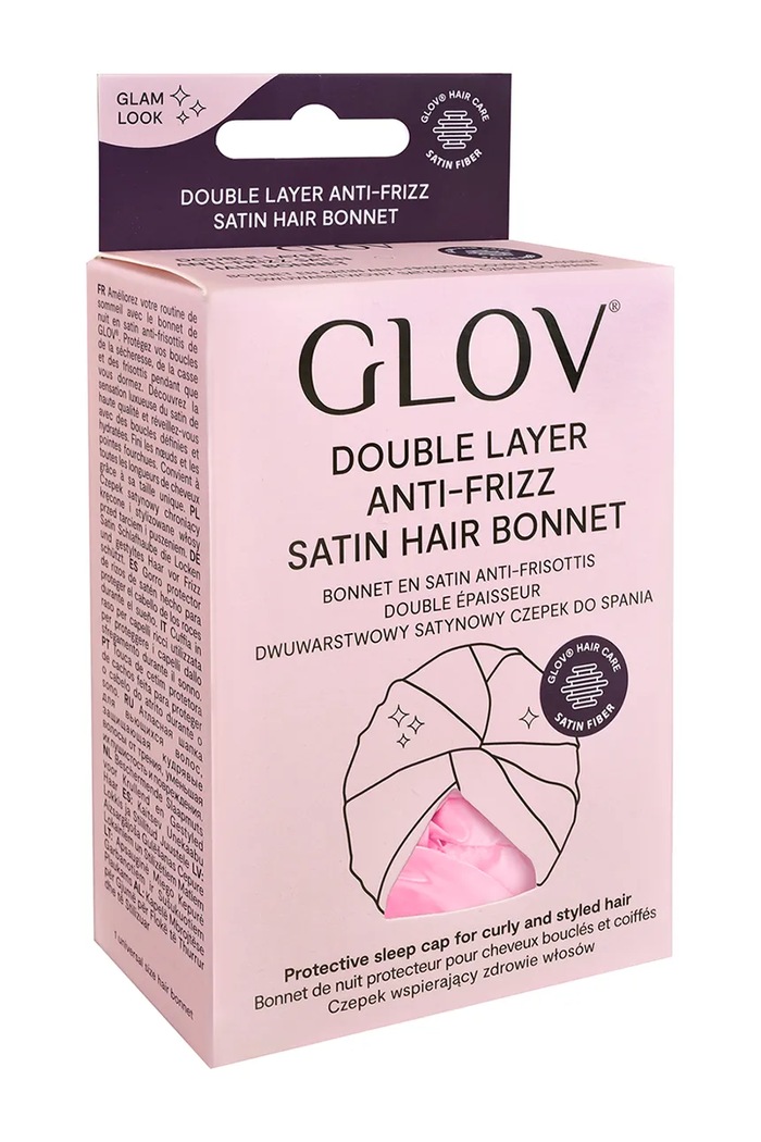 Glov turban na vlasy 8 x 11,5 x 4 cm 5907440746275 ružová AA00
