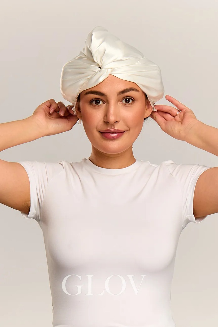 Home SPA Glov turban na vlasy z textilného materiálu 8 x 11,5 x 4 cm 5907440746312 žltá