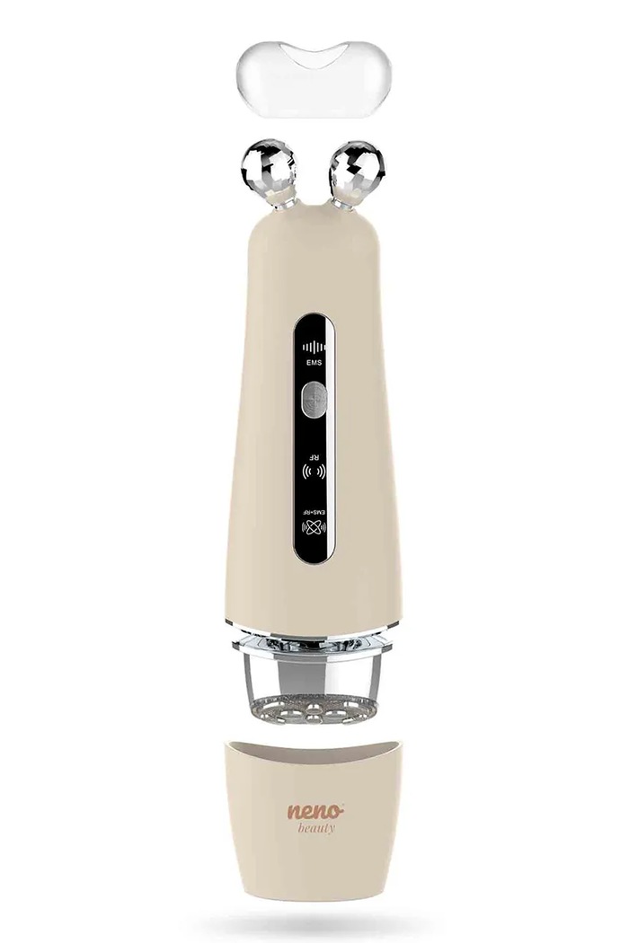Home SPA Neno Beauty urządzenie do twarzy urządzenie stymulujące mięśnie ALGO NEN.DOM.PI004 beżowy