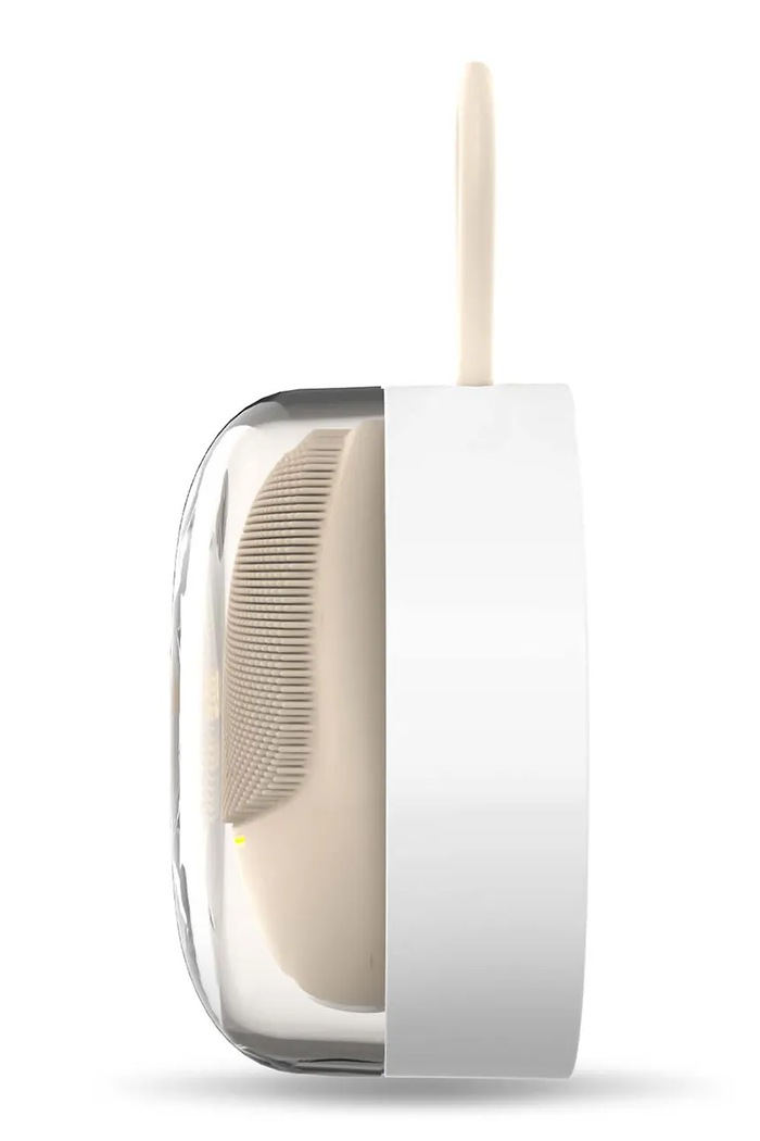 Home SPA Neno Beauty szczoteczka termo-soniczna do oczyszczania twarzy z silikonu MICA NEN.DOM.PI005 beżowy