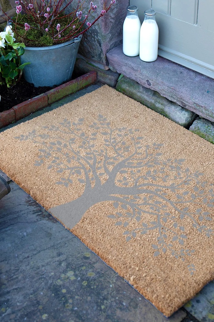 Χαλάκι Artsy Doormats Country Home Tree 90 x 60 cm COUNTRY.GREYTREEOFLIFE πολύχρωμο