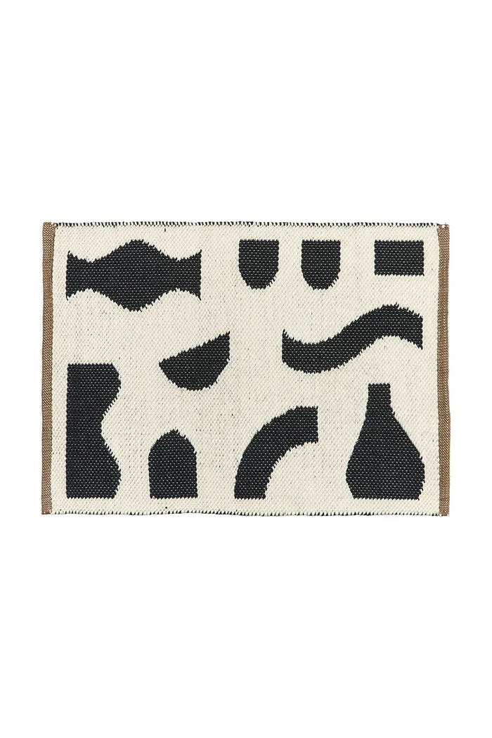 Broste Copenhagen Wycieraczka do butów z tworzywa sztucznego 50 x 70 cm multicolor 71110390