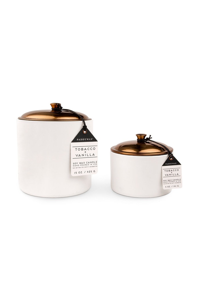 Vonná sójová svíčka Paddywax Tobacco & Vanilla 141 g HY0502EU vícebarevná AA00
