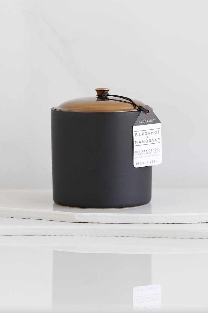 Vonná sójová svíčka Paddywax Tobacco & Vanilla 141 g HY0502EU vícebarevná