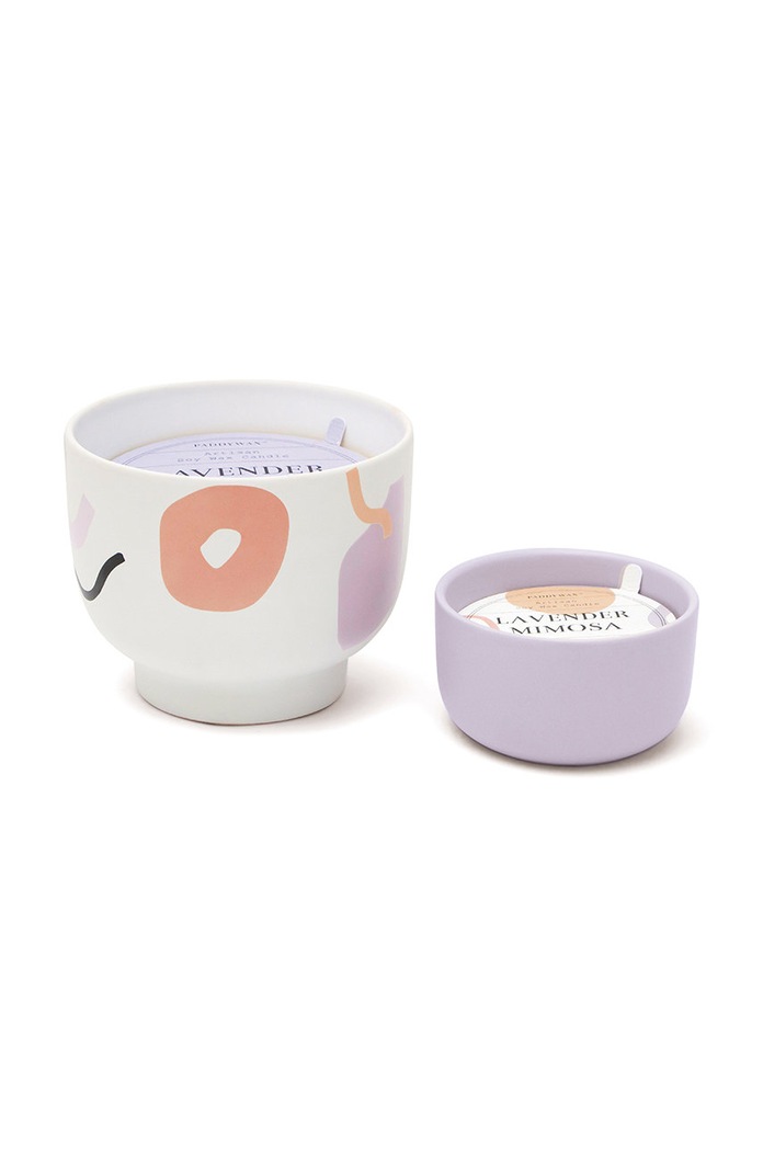 Paddywax Ароматна соева свещ Lavender Mimosa 340 g WA1205EU многоцветен AA00
