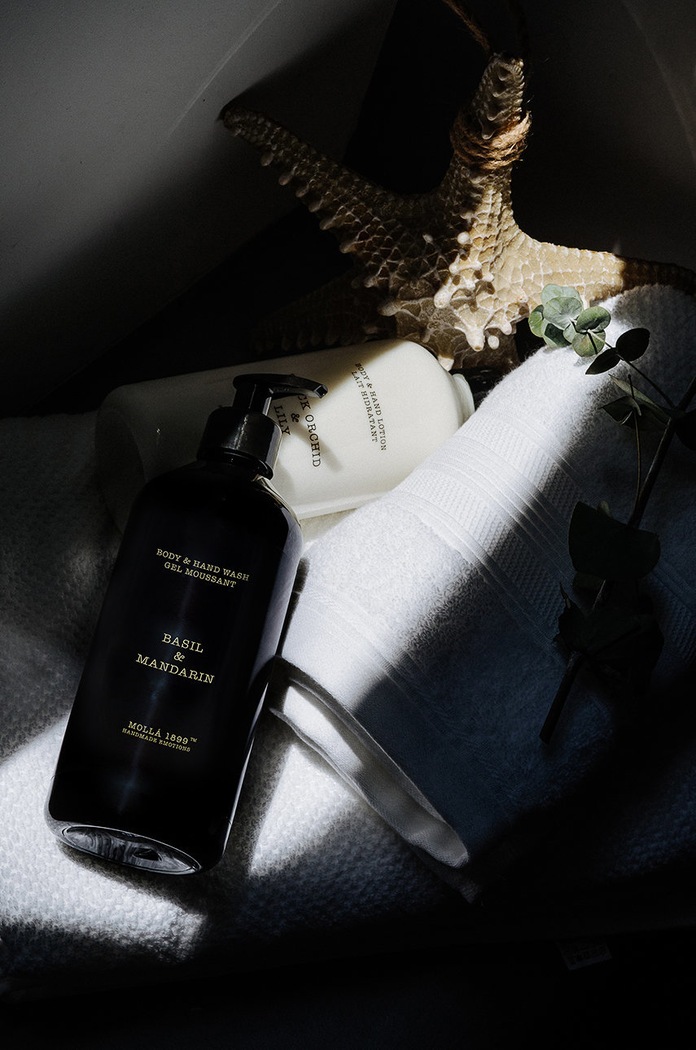 Cereria Molla lotion do ciała Basil & Mandarin 500 ml CM.HC38 beżowy AA00