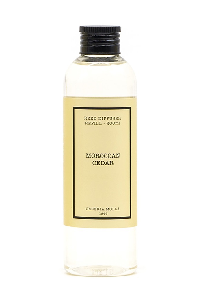Cereria Molla zapas do dyfuzora zapachowego Moroccan Cedar 200 ml transparentny CM.1355