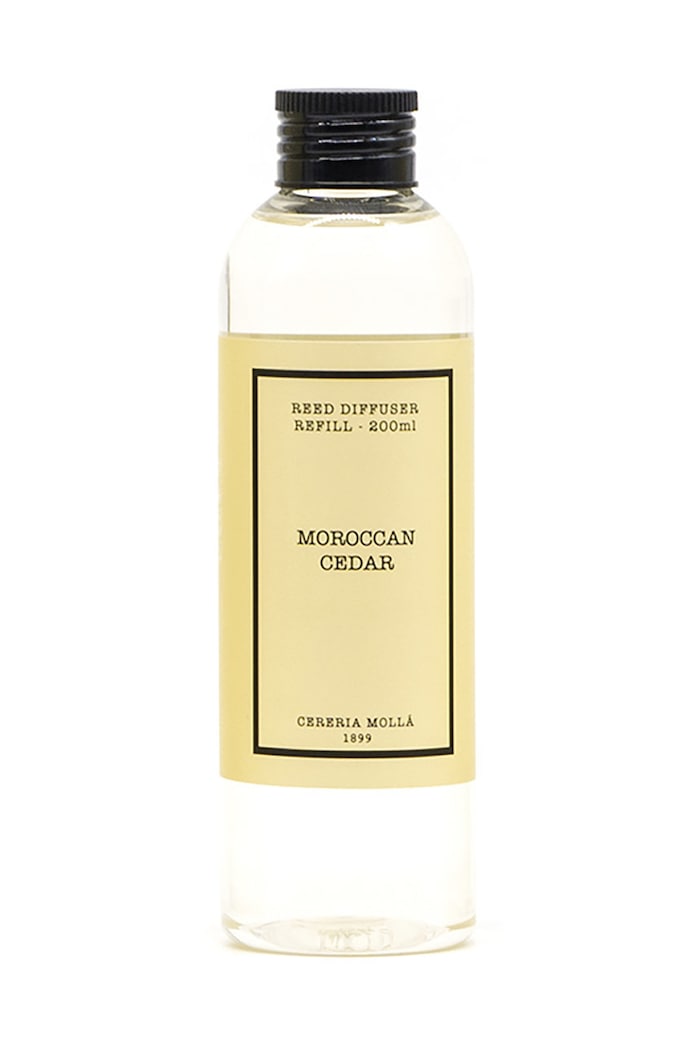 Cereria Molla zapas do dyfuzora zapachowego Moroccan Cedar 200 ml transparentny CM.1355