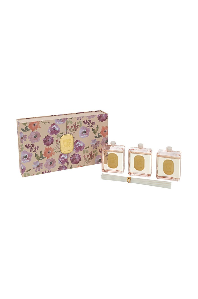 J-Line sada aroma difuzéru Rainbow Reef (3-pak) růžová 21978