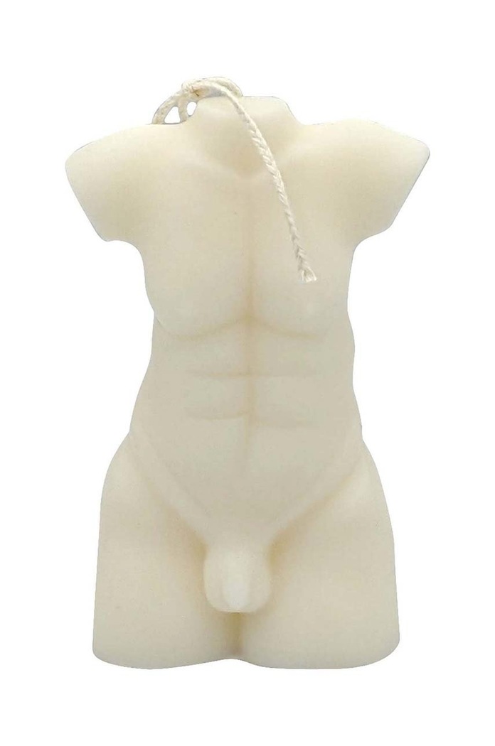 Svijeća od sojinog voska Bella Bulba Torso bijela 5903957208299