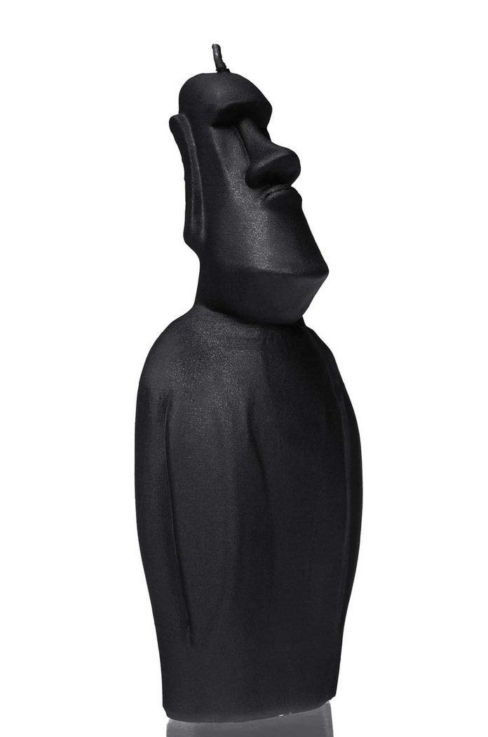 Candellana świeca dekoracyjna Statue Of Easter czarny 5902815466048
