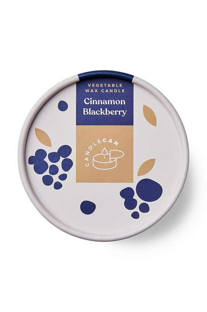 Home SPA CandleCan Vonná svíčka CandleCan Cinnamon Blackberry can.berry modrá