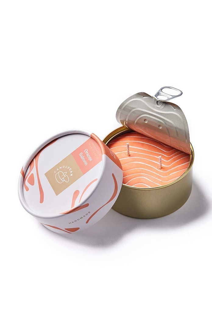 Αρωματικό κερί CandleCan Orange Salmon πορτοκαλί can.salmon