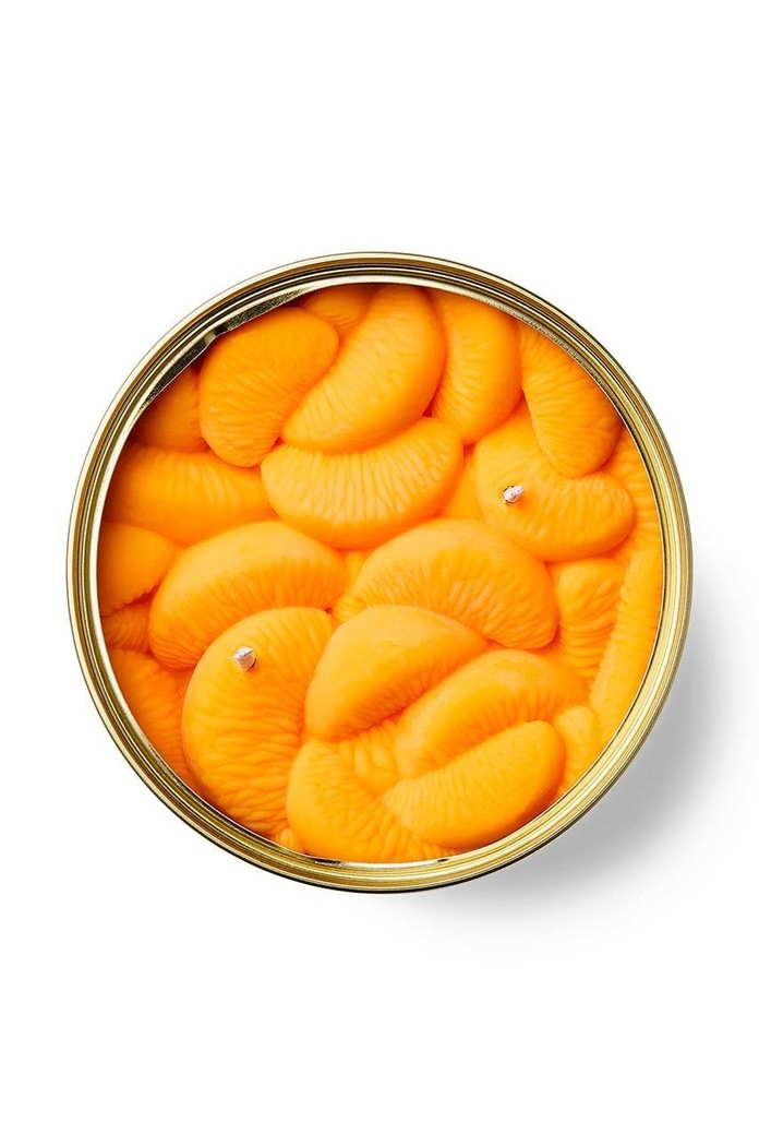 CandleCan Świeca zapachowa Peeled Tangerines can.tangerine pomarańczowy AA00