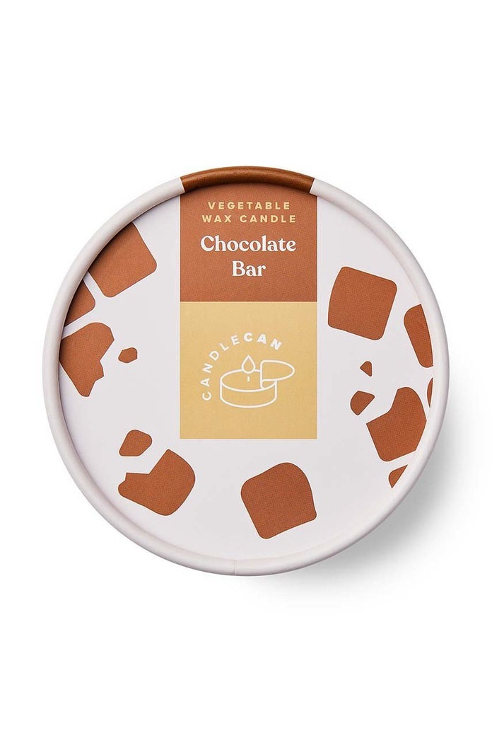 Home SPA CandleCan Świeca zapachowa Chocolate Bar can.choco brązowy