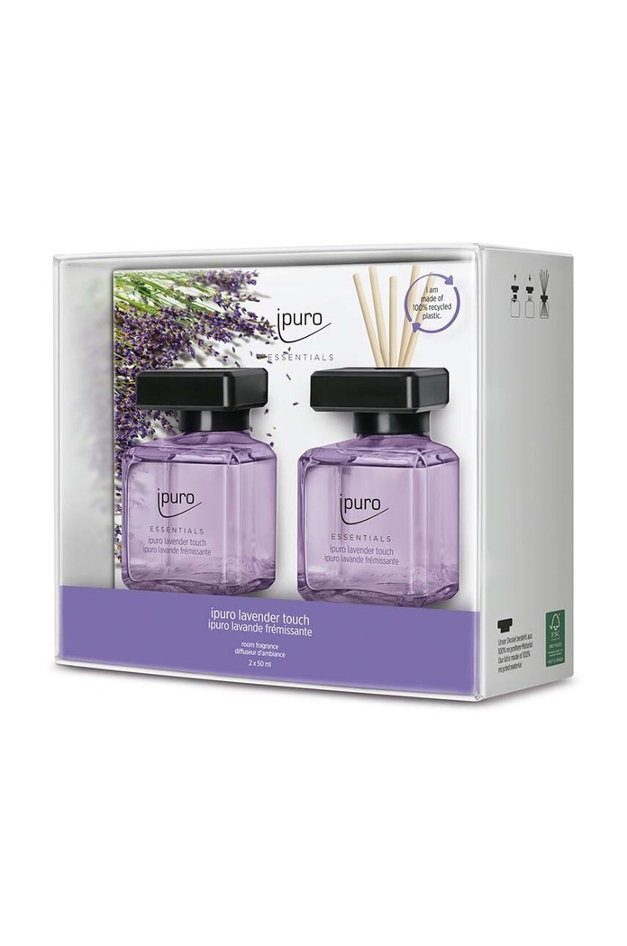 Home SPA Set mirisnih difuzora Ipuro Lavender Touch 2 x 50 ml ZIFC2100 šarena