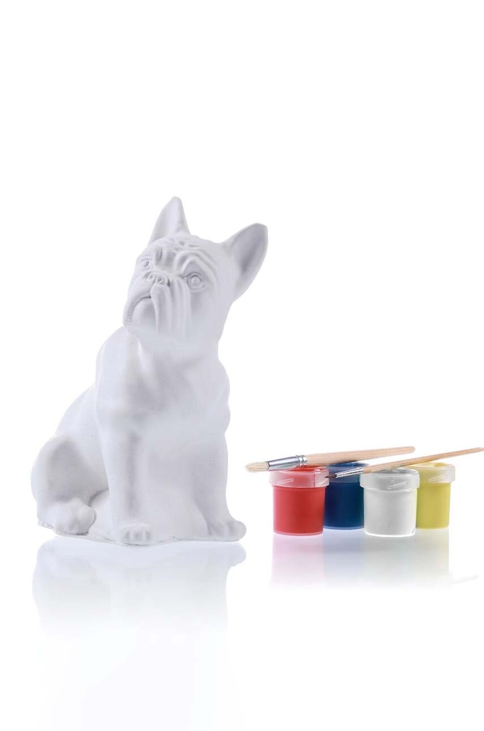 Home SPA Candellana 3d omalovánky Candellana Bulldog Classic 5907699079292 bílá